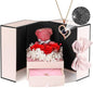 Bear Eternal Flower Jewelry Gift Box