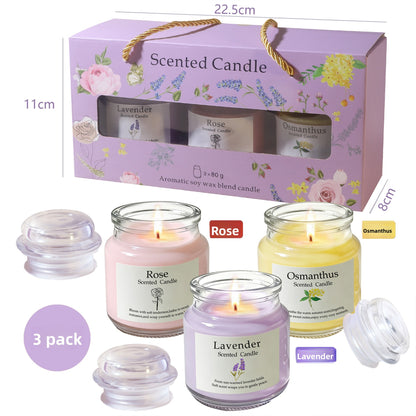 Aromatherapy Scented Candles Gift Set