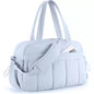 Personalized Quilted Travel Handbag with Embroidery