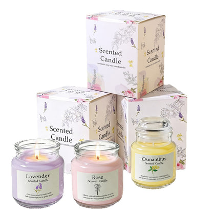 Aromatherapy Scented Candles Gift Set